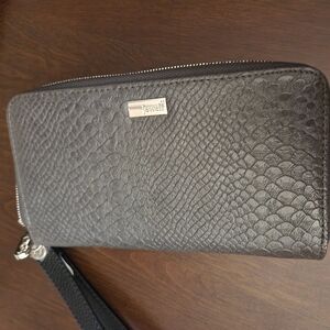 Black Textured Wallet